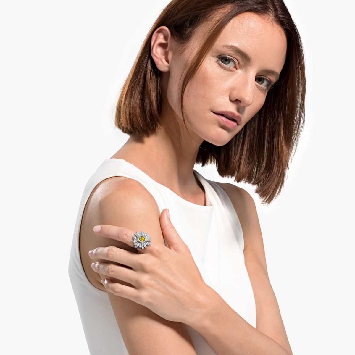 Swarovski daisy ring deals