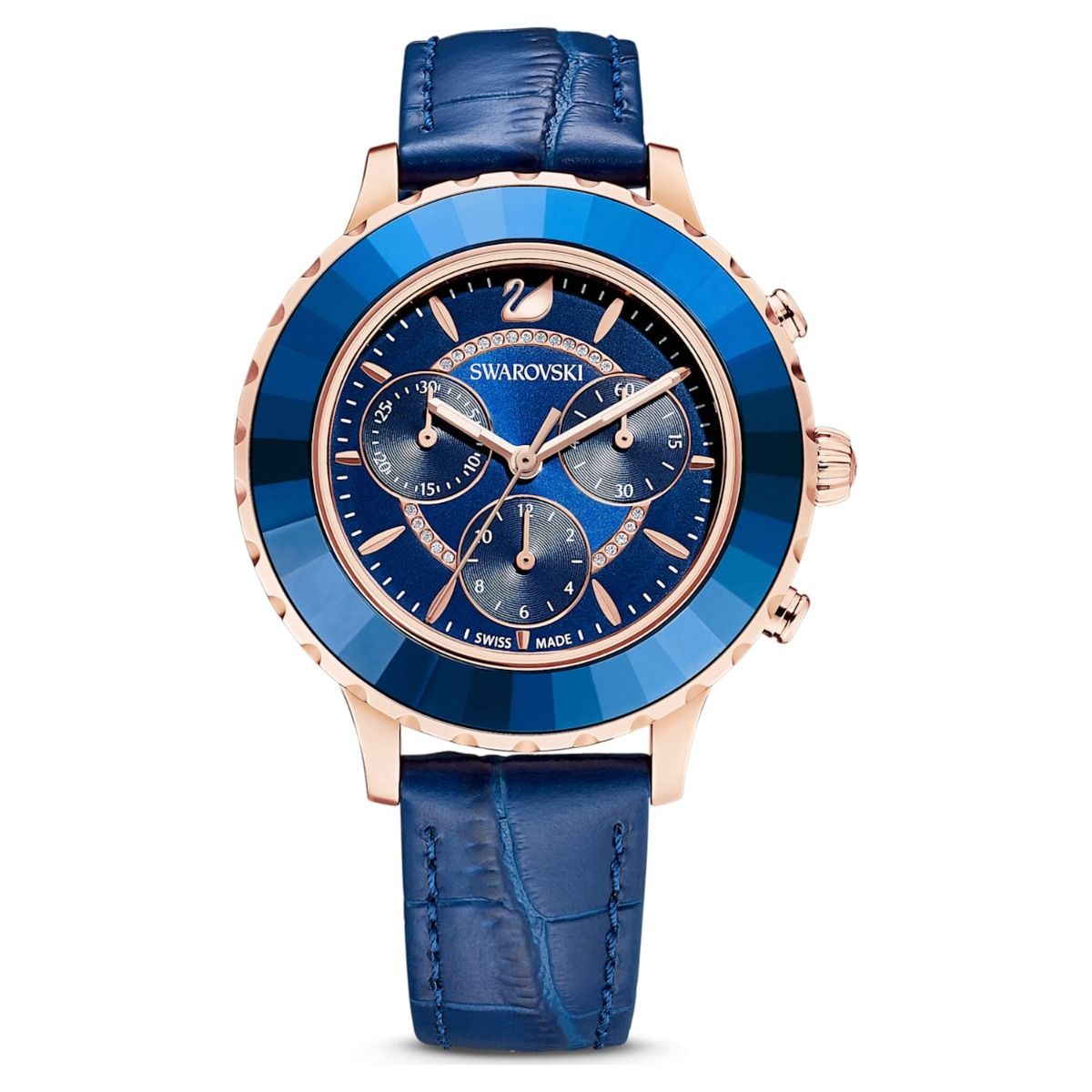 Buy Swarovski Octea Lux Chrono watch - Blue Online in UK