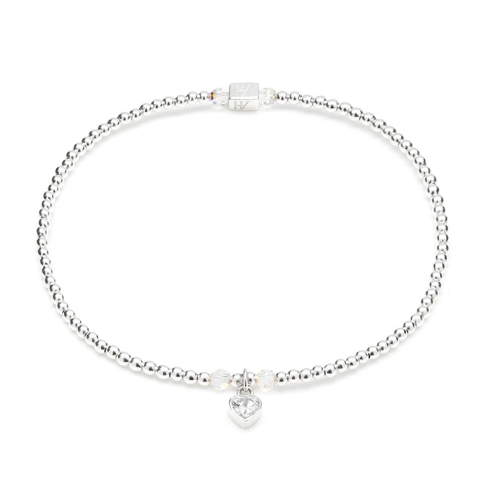 Swarovski crystal outlet heart bracelet