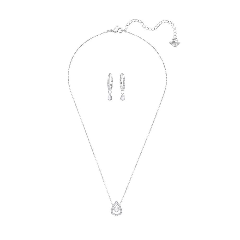 Buy Swarovski Sparkling Dance Set Small Pear Online in UK