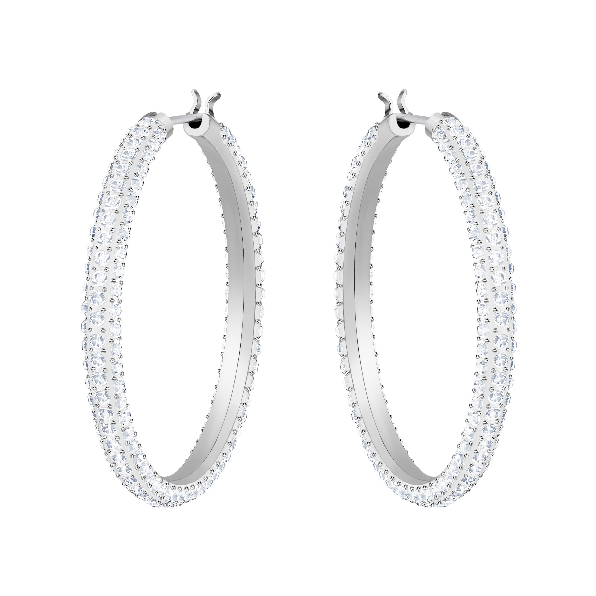 Swarovski rare hoop pierced earrings hot sale
