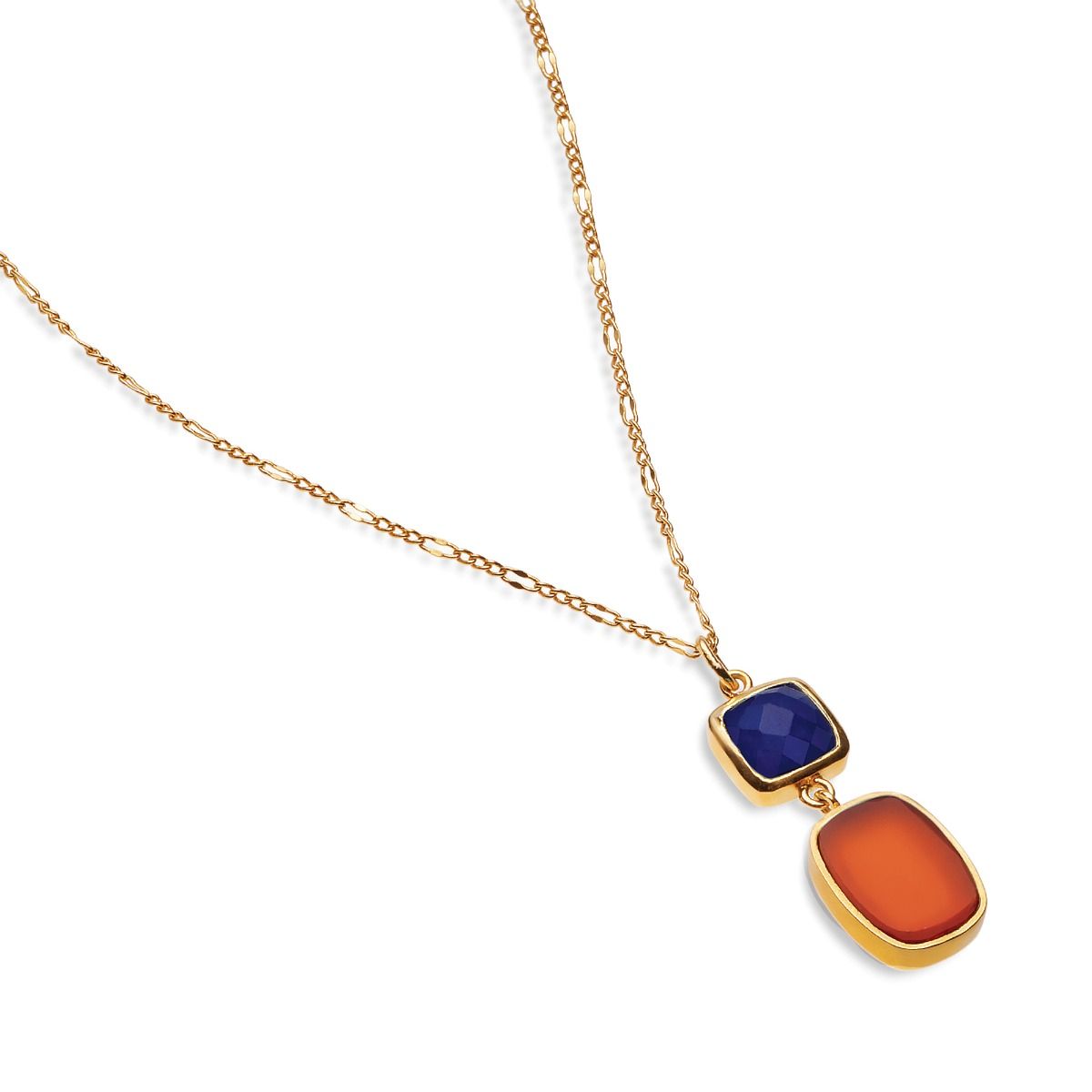 Buy Sarah Alexander Tokyo Nights Gold Gemstone Necklace Online