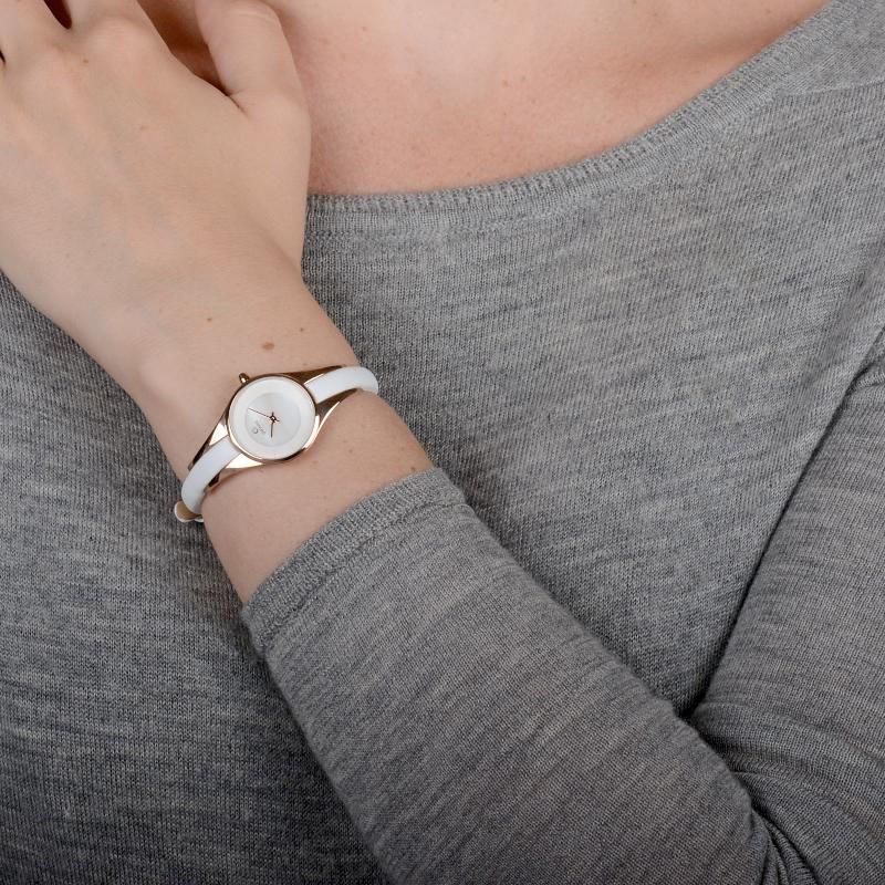 Obaku Ladies Morgen Rose Gold Slim Watch