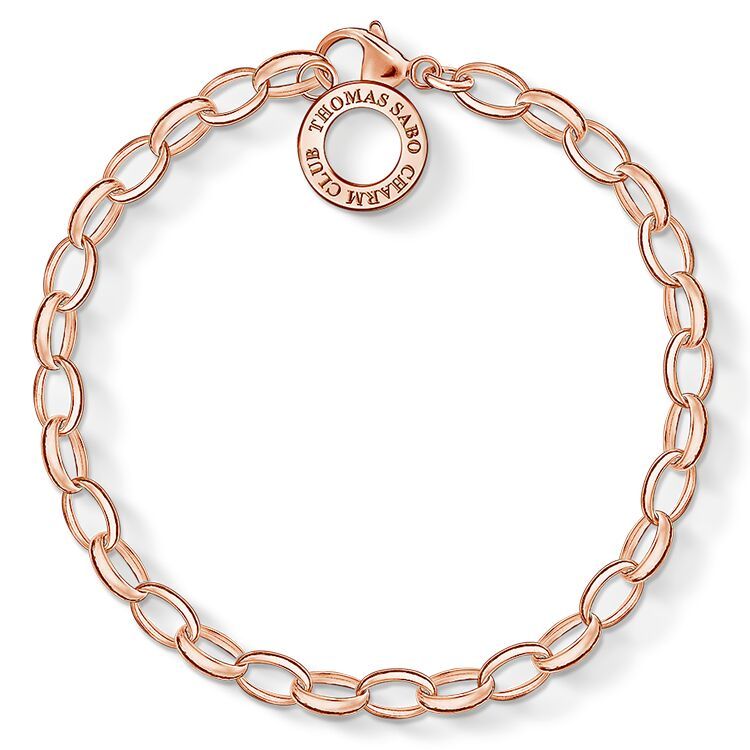 Buy Thomas Sabo Charm Bracelet Classic Rose Gold Online