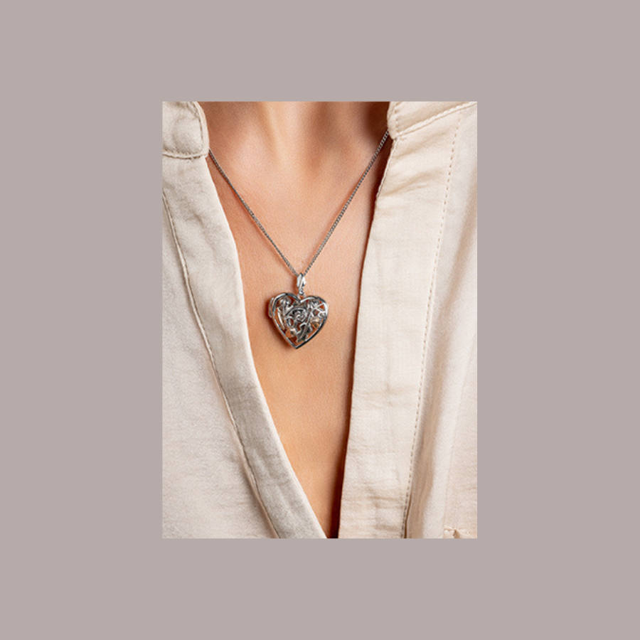 Buy Clogau Royal Oak Heart Locket Online in UK