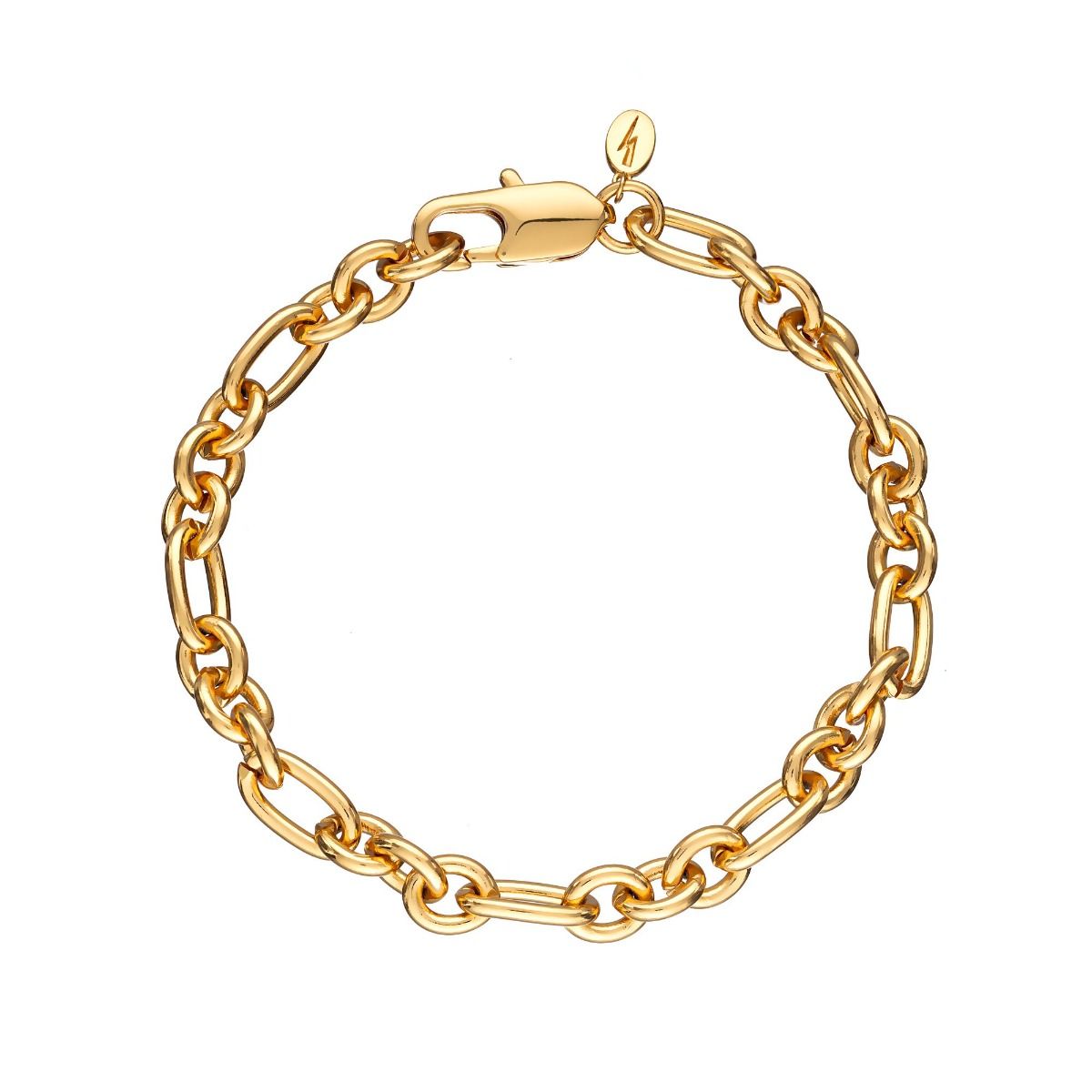 Buy Scream Pretty Chunky Chain Bracelet with Lobster Clasp Gold Online