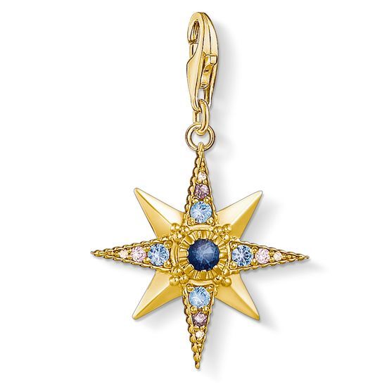 Thomas Sabo Charm Pendant, Royalty Star 1714-959-7