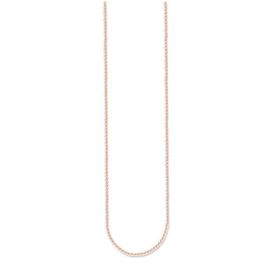 Thomas Sabo Venezia Rose Gold Plated Necklace, 42cm
KE1106-415-12-L42