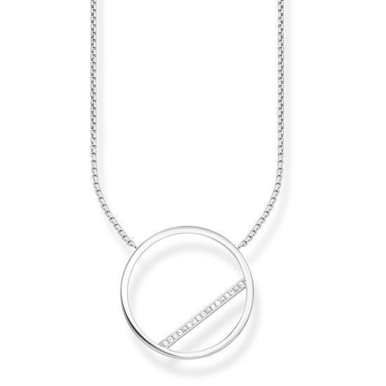 Thomas Sabo Silver Circle Necklace KE1752-051-14