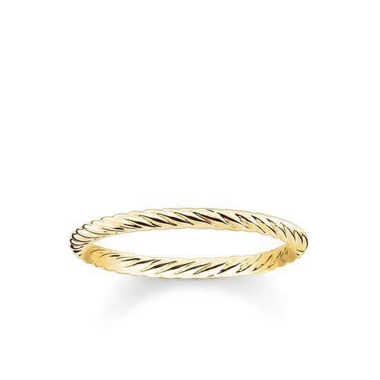 Thomas Sabo 'Cord Look' Ring, Gold