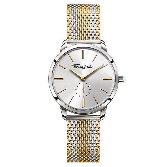 Thomas Sabo Women's Glam Spirit Watch, Bico Silver and Gold WA0272-282-201