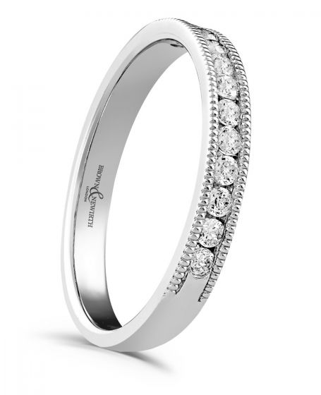 Brown & Newirth 'Everlasting' Half Eternity Ring