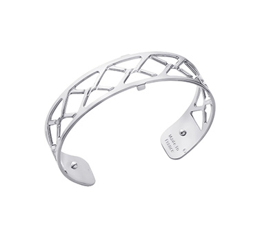Les Georgettes Cannage 14mm Silver Finish Bangle 70325731600000
