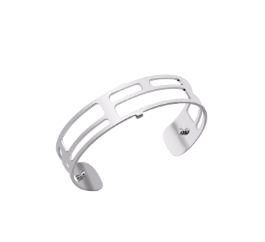 Les Georgettes Labyrinthe 14mm Silver Finish Bangle