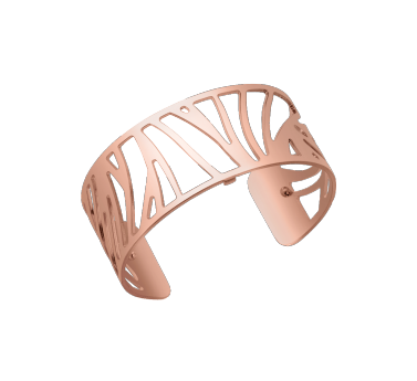 Les Georgettes Perroquet 25mm Rose Gold Finish Bangle 