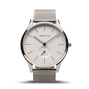Bering Mens Classic Watch - Polished Silver - 16641-004
