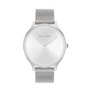 Calvin Klein Timeless Mesh Silver Watch