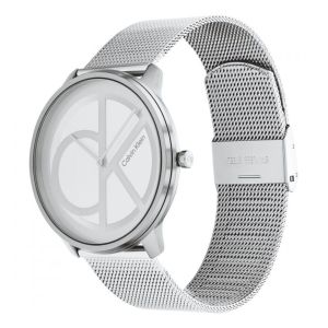Calvin Klein Unisex Iconic Watch - Silver Logo Dial