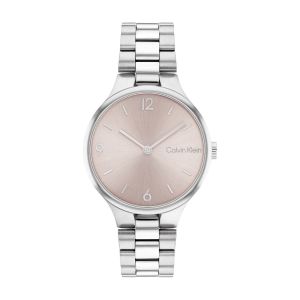 Calvin Klein Linked Bracelet Watch - Silver