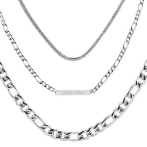 Calvin Klein Linked Necklace - Set of 3