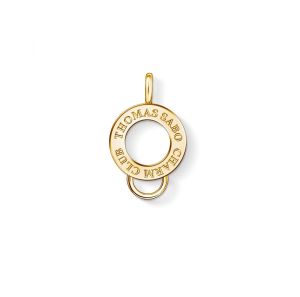 Thomas Sabo Small Signature Charm Carrier - Gold X0247-413-39