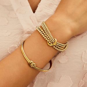 Annie Haak Yard of Love Gold Bracelet B0782-17