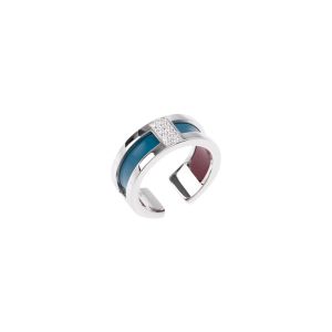 Les Georgettes Barrette 8 mm Silver Plated Ring 70321251608