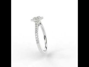 Brilliant Heart Shaped Diamond Cluster Ring