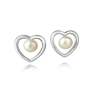 Jersey Pearl Kimberley Selwood Silver and Pearl Earrings 1605761