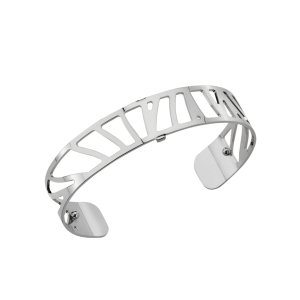 Les Georgettes Perroquet 14mm Silver Finish Bangle 