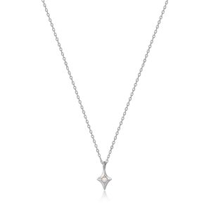 Ania Haie Star Kyoto Opal Pendant Necklace - Silver - N034-01H