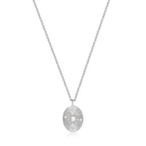 Ania Haie Scattered Stars Kyoto Opal Disc Necklace - Silver - N034-03H