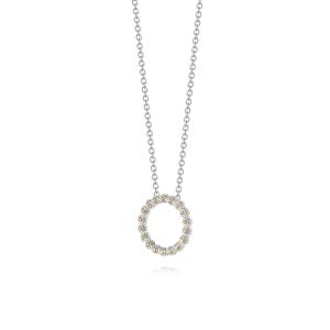 Daisy Iota Daisy Chain Necklace - Silver