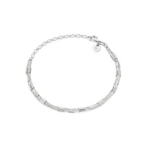Daisy Artisan Bracelet - Silver NBR01_SLV
