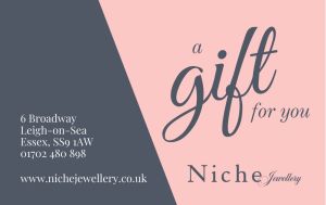 Niche Jewellery In Store Gift Voucher £50