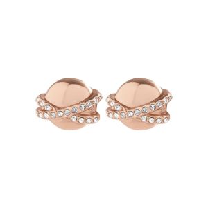 Olivia Burton Planet Rose Gold Stud Earrings OBJCLE49