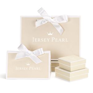 Jersey Pearl Emma-Kate Stud Earrings - Silver EKSE-RW