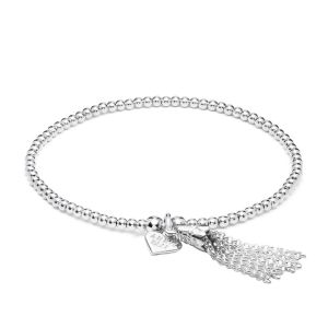 Annie Haak Santeenie Silver Bracelet - Chain Tassel