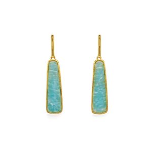 Sarah Alexander Soho Amazonite Wedge Earrings