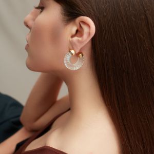 Shyla London Esme Earrings - Clear