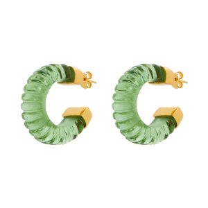 Shyla London Esme Earrings - Green