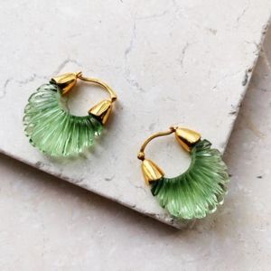 Shyla London Ettienne Earrings - Green
