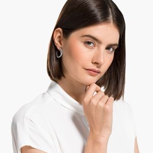 Swarovski Twist Hoop Pierced Earrings 5563908