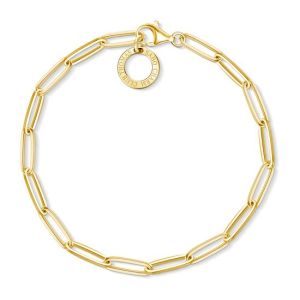 Thomas Sabo Charm Bracelet, Gold, Long Link