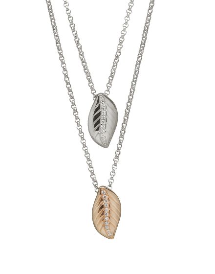 House of Lor Double Leaf Pendant