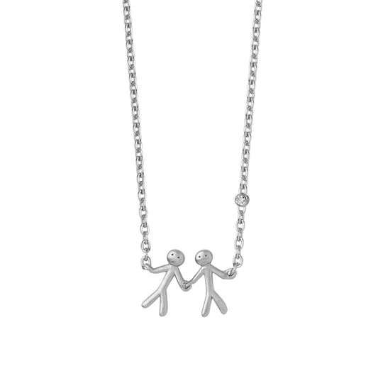byBiehl Together My Love Silver Necklace
3-2002A-R