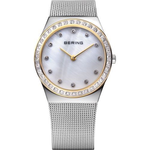 Bering Ladies Silver Milanese Bracelet Watch