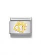 Nomination Classic Zodiac Charm - 18k Gold and Cubic Zirconia Leo 030302_05