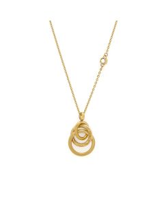 Olivia Burton Encircle Gold Plated Pendant Necklace - 24100177