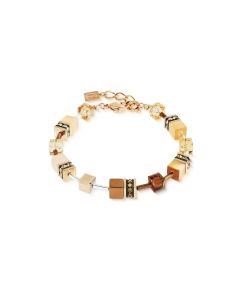 Coeur De Lion GeoCUBE Iconic Bracelet - Mocha Mousse - 2838301100